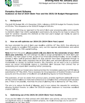 SF briefing note 48 - FGS Budget and End of Claim Year Management